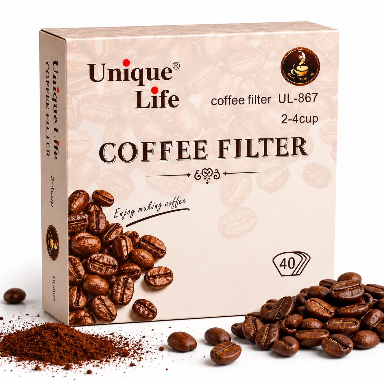 فیلترکاغذی قهوه Unique Life مدل UL-867